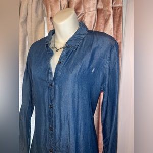 Splendid |Collared jean dress